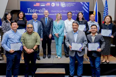 US Showcases Food Products in Philippines for 80th Diplomatic Ties