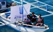 4th Civilian Mission to West PH Sea Proceeds with Jetski Flag Ride