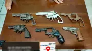 Barangay Captain Surrenders 6 Unlicensed Firearms in Iloilo