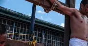 Inmates at Cebu Prison Reenact Passion of Christ on Good Friday