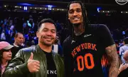 Pacquiao and Clarkson Meet at MSG, Boxing Legend Attends NBA Game