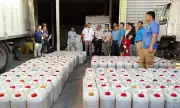 San Fernando Authorities Seize P500K in Unregistered Cooking Oil in Market Raid