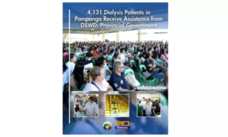 4,131 Dialysis Patients in Pampanga Receive ₱4,000 Each from DSWD and Province