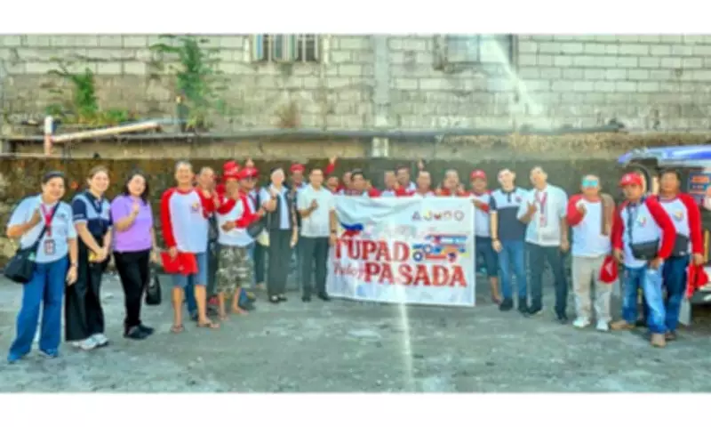 738 Jeepney Drivers in Angeles City Get TUPAD Tuloy Pasada Aid