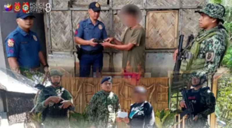 9 Former Rebels Surrender to Police in Eastern Visayas