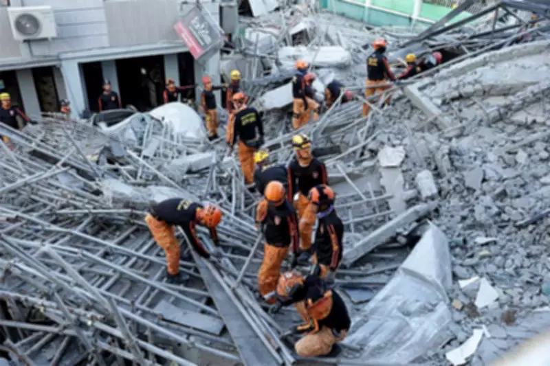 Angeles Building Collapse Death Toll Rises to Five, 15 Missing