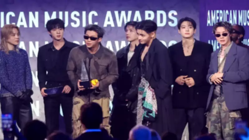 BTS Named Artist of the Year at American Music Awards Again