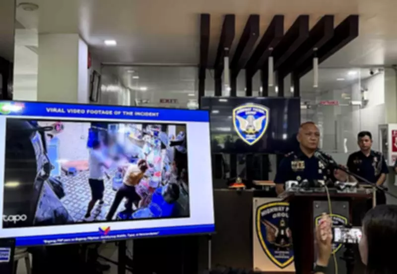 Cop in viral assault video relieved, faces charges under VAWC law