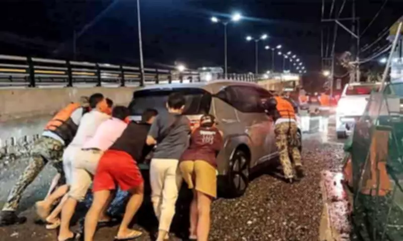 Davao City Floods Submerge Rice Store, Trigger Class and Work Suspension