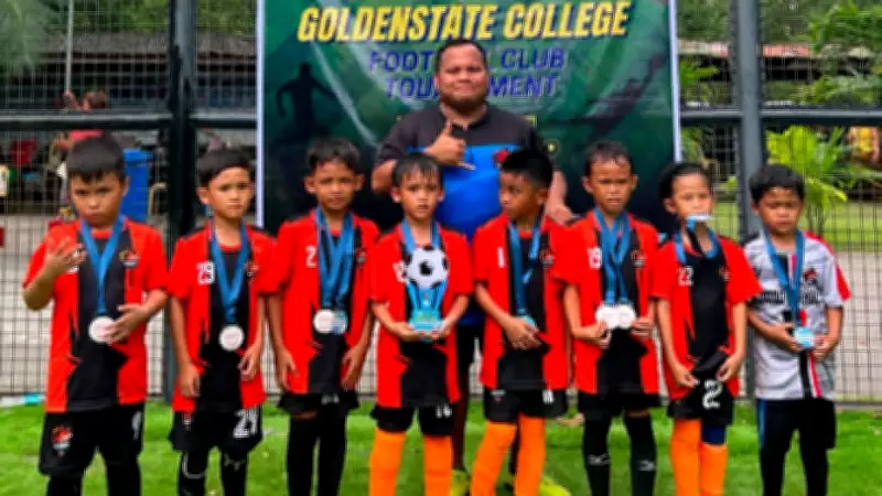Davao Strikers Win Goldenstate College Football Tournament Title