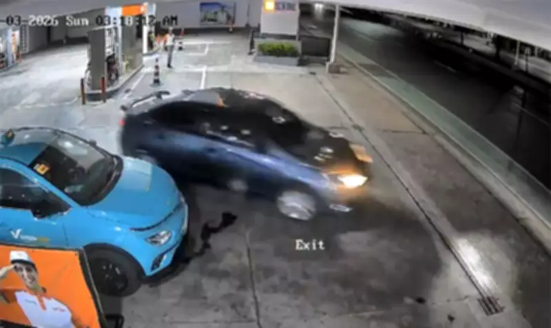 Driver in Quezon City gas-and-run surrenders, faces estafa charges