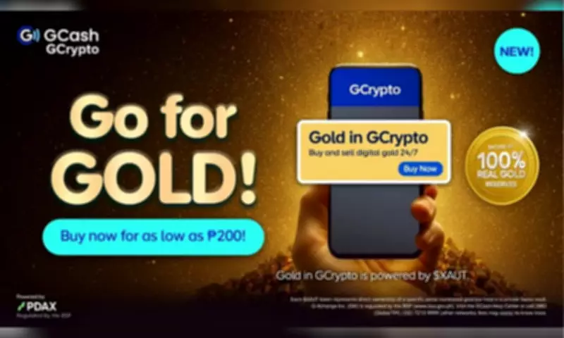 GCash Launches Gold Investments on GCrypto to Help Filipinos Hedge Against Inflation