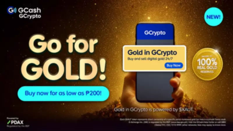 GCash Now Lets Filipinos Invest in Gold Via GCrypto to Hedge Against Inflation