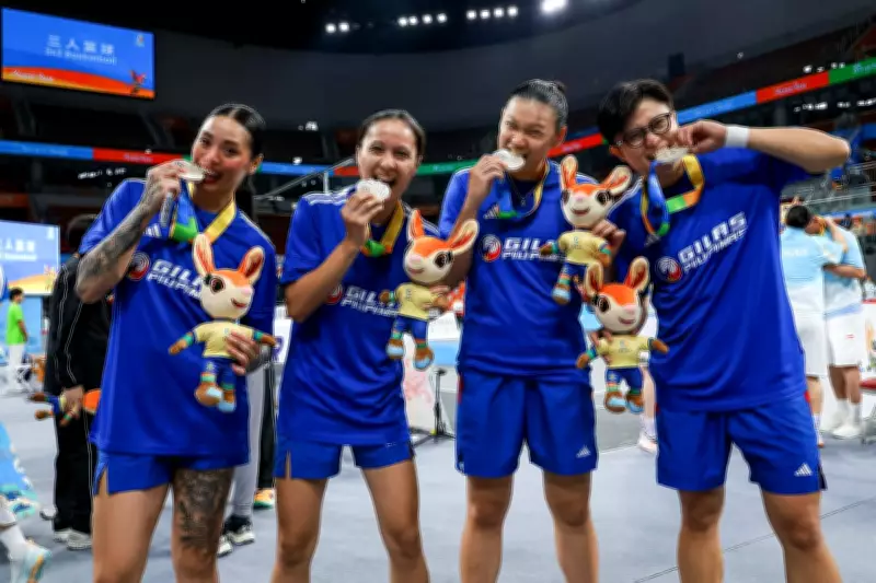 Gilas Pilipinas Women's 3x3 Settles for Silver at Asian Beach Games