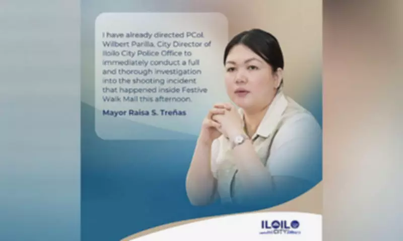 Iloilo City Mayor Orders Full Probe on Festive Walk Mall Shooting
