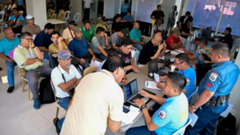 Iloilo City Police Hold Successful Firearm License Caravan for Public