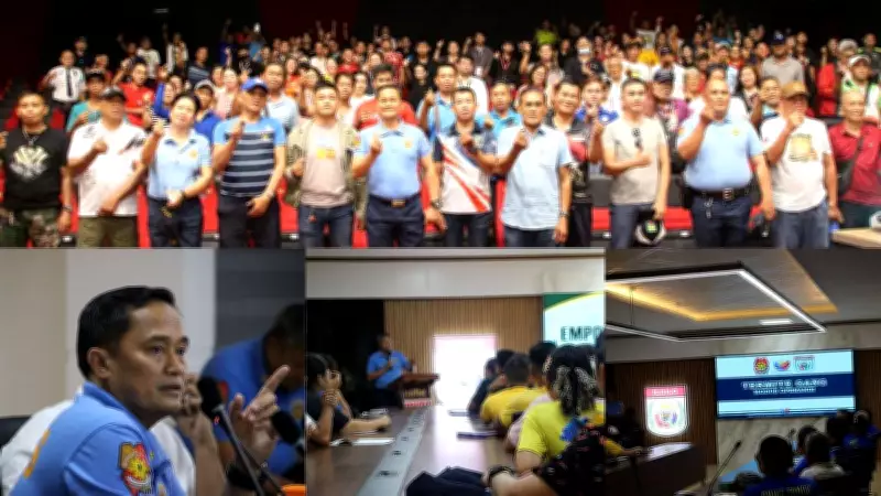 Iloilo police hold security forums vs 'Termite Gang' threats