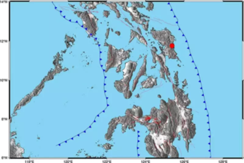 Magnitude 6.0 Earthquake Strikes Eastern Samar, Philippines