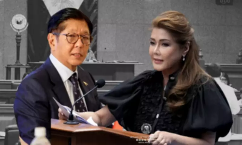 Marcos Dismisses Sister's Charter Change Claims as Fake News