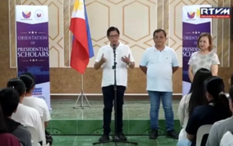 Marcos Reminds Students Education is a Right, Not a Privilege