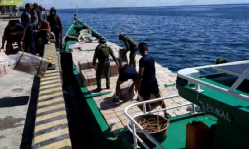 P52M Smuggled Cigarettes Intercepted Off Davao Oriental Coast