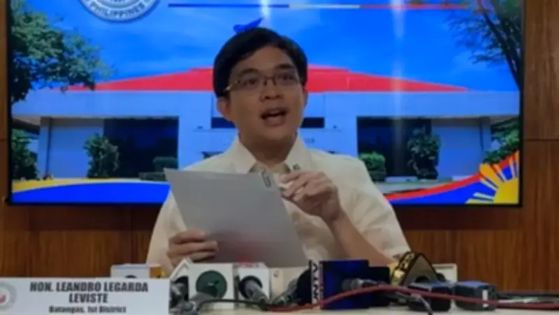 Rep. Leviste Seeks Probe on Recto-Gardiola Ties