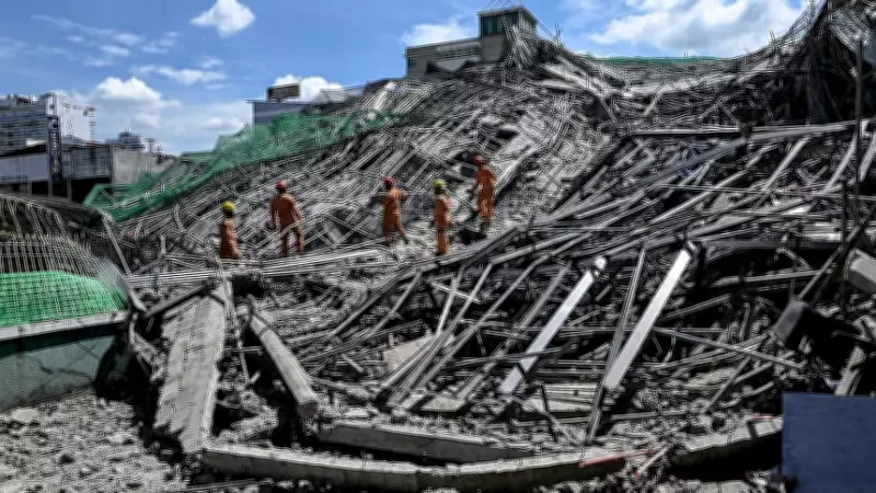 Rescue Operations Continue in Angeles City Building Collapse