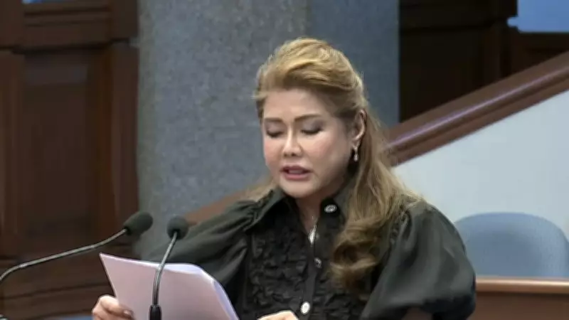 Senator Imee Marcos Recalls Cha-Cha Video in Senate Session