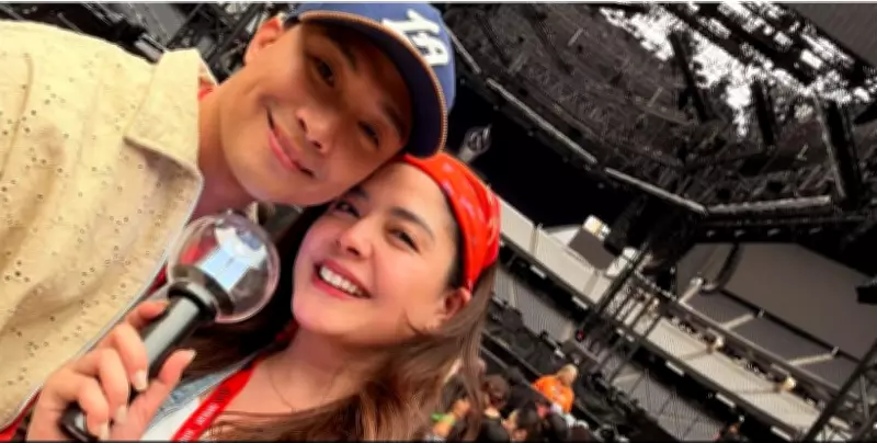 Shaira Diaz and EA Guzman Attend BTS Concert in Las Vegas