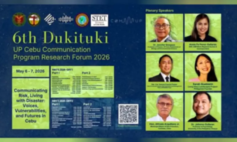 UP Cebu to Hold 6th DukiTuki Research Forum on Disaster Communication