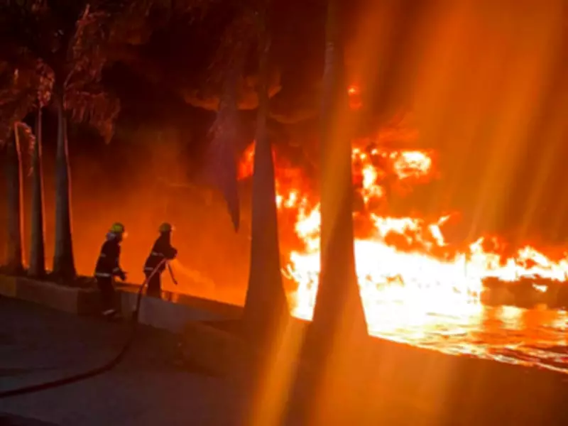 Wooden Vessel Destroyed in Zamboanga City Fire Incident