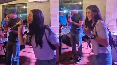 Anne Curtis and Chito Miranda Duet at Angel Locsin's Birthday Party