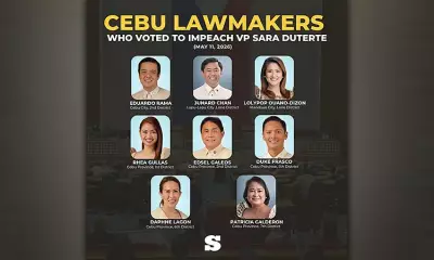 Cebu lawmakers split on VP Sara Duterte impeachment vote