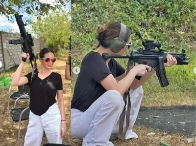 Ellen Adarna Learns Shooting High-Powered Firearms After Motorcycle Lesson