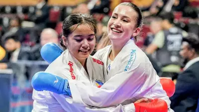 Filipino karatekas Varias, Caruana narrowly miss bronze in Youth League