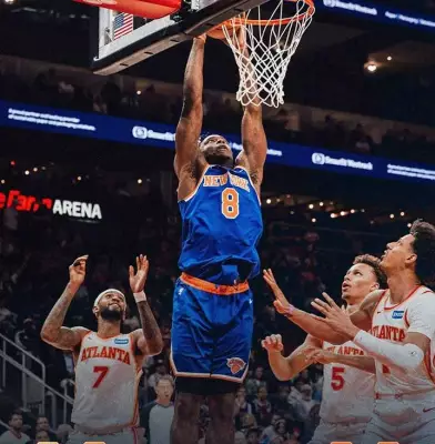 Knicks Crush Hawks 140-89 in Record Playoff Win, Advance to Semifinals