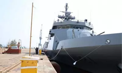 Philippine Navy Christens Second Offshore Patrol Vessel BRP Rajah Lakandula