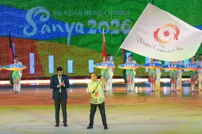 Philippines Officially Takes OCA Flag, Set to Host 2028 Asian Beach Games in Cebu