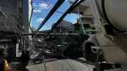 Mixer Truck Causes Power Outage and Accident in Pasig