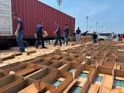 P80M Smuggled Cigarettes Abandoned in Cebu City Port Area