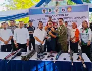 Sulu Town Declared Rido-Free, Gun-Free After Firearm Handover