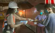 Zero Visibility in Guinobatan Due to Severe Ashfall from Mayon Volcano