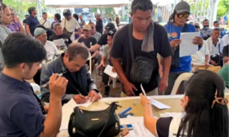 100 TODA Members Start DOLE TUPAD Community Work in Davao City