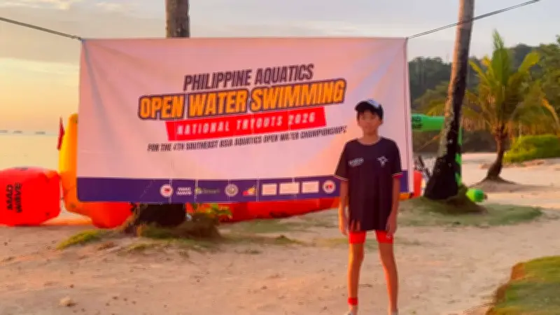 12-Year-Old Who Nearly Drowned Now Represents PH in Open Water Swim