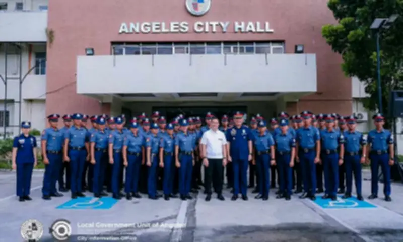 48 New Police Officers Deployed in Angeles City to Boost Security