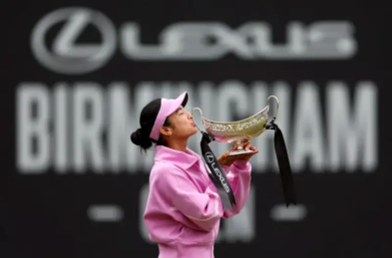 Alexandra Eala Wins Birmingham Open Title on Grass Court
