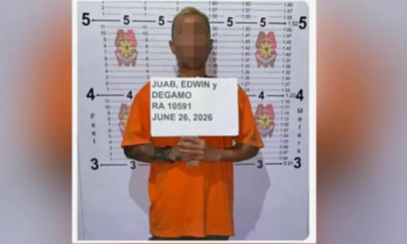 Armed Man Arrested in Cebu City After Concerned Citizen's Tip