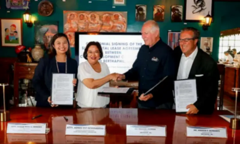 CDC, Berthaphil sign lease for 4.1-hectare expansion at Clark Freeport
