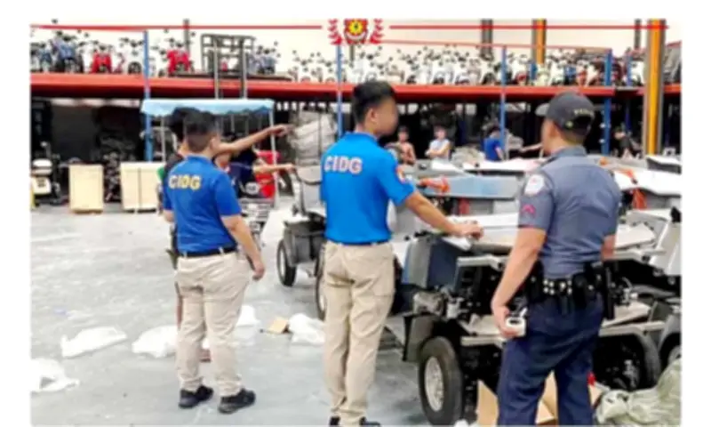 CIDG Seizes P6M in E-Bike Batteries Without ICC Stickers in Pampanga