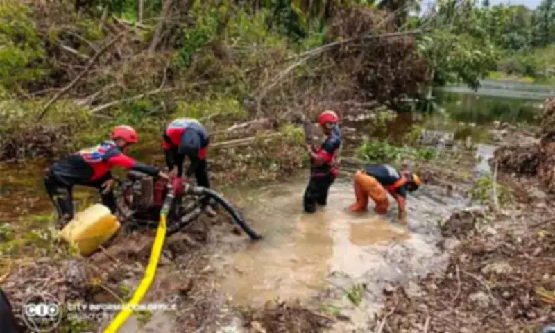Davao City USAR Team Returns After Artificial Dam Breach in Jose Abad Santos